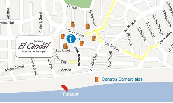 Cabañas El Candál en Mar de las Pampas - Argentina